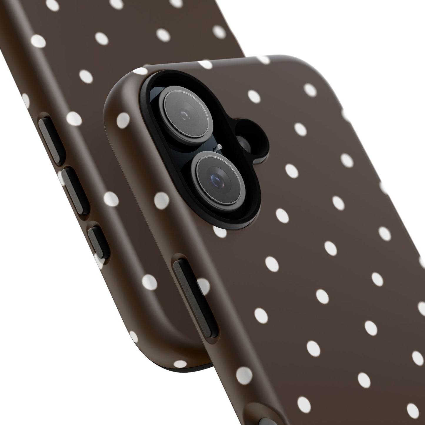 Cacao Polka Dot  — Phone Case Tough Case