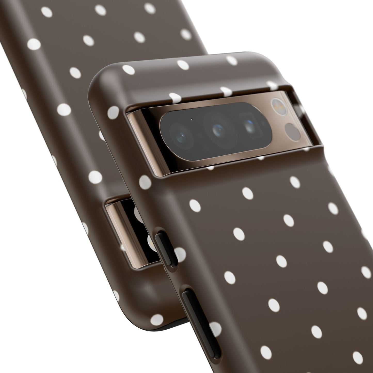 Cacao Polka Dot  — Phone Case Tough Case