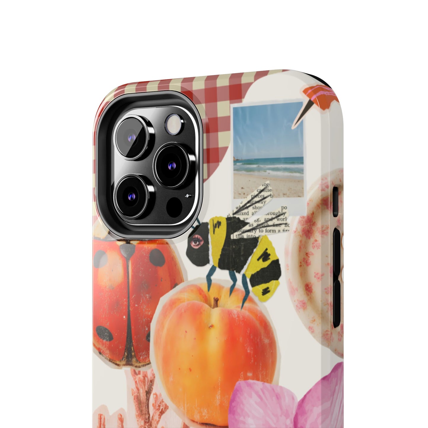 The farmers Market — Floral Fruit Collage Tough Phone Case