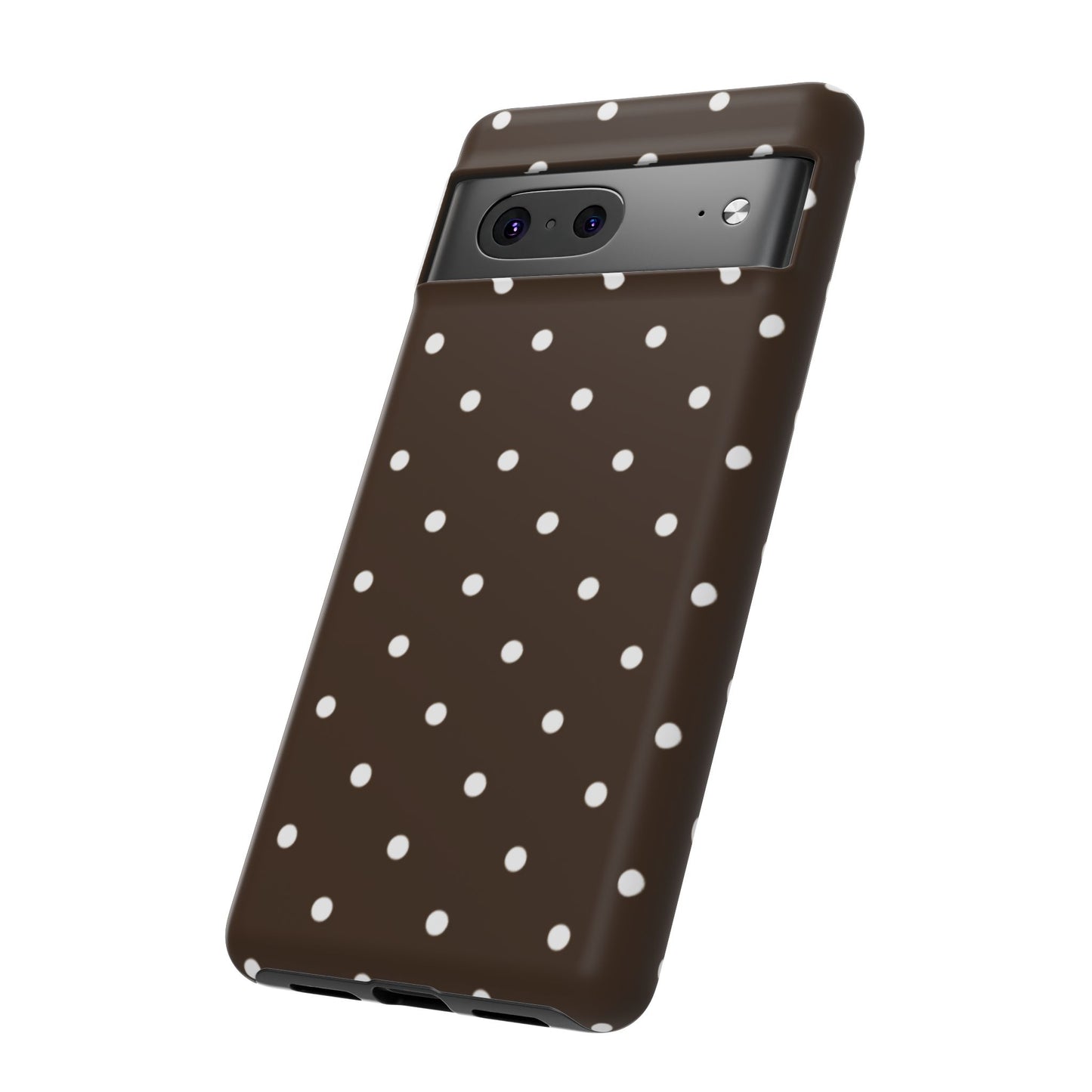 Cacao Polka Dot  — Phone Case Tough Case