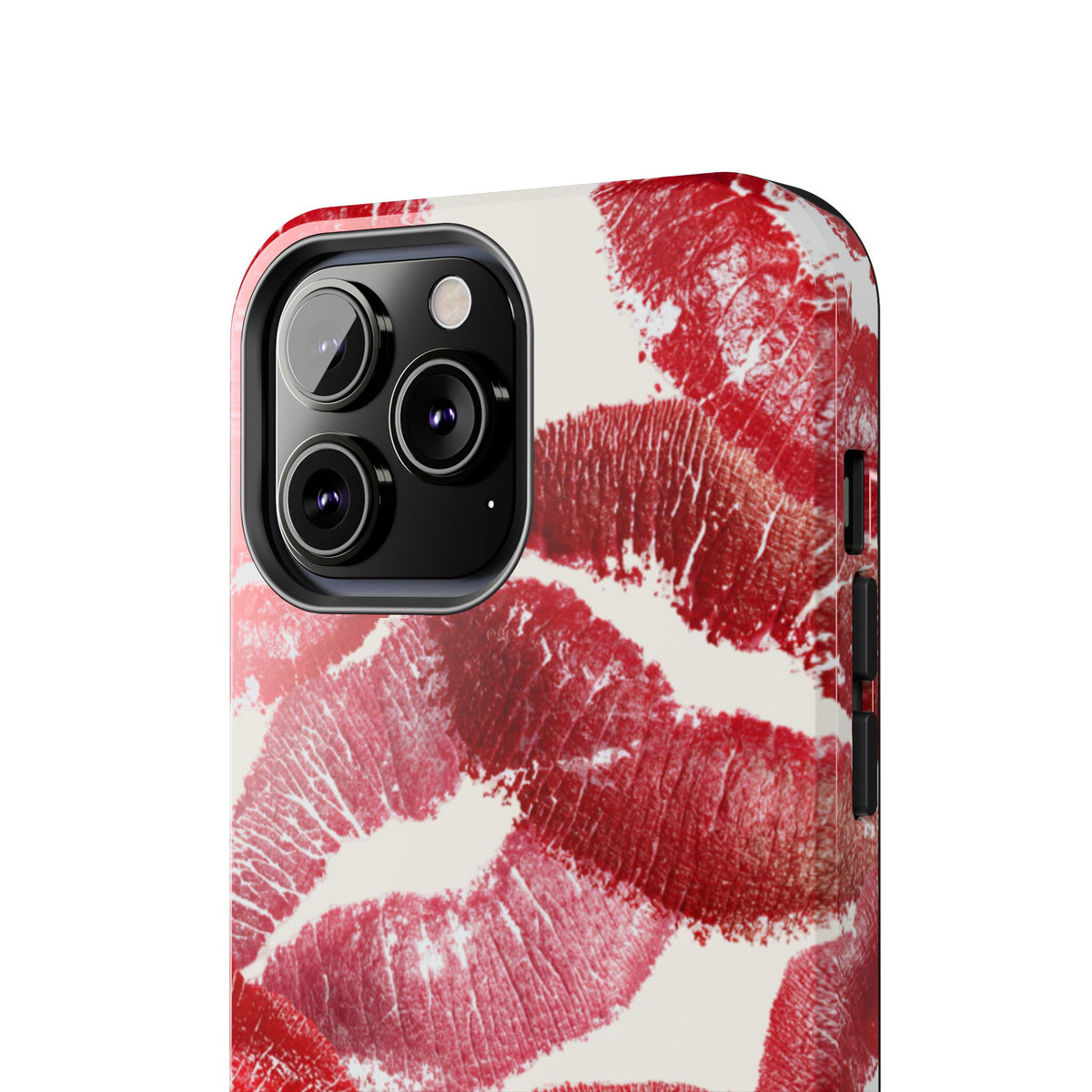 Red Lipstick Kiss Pattern Phone Case | Tough Phone Case