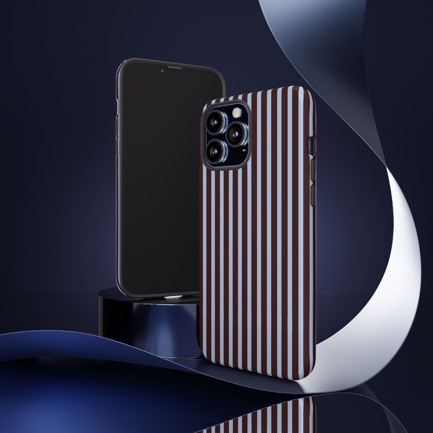 Ocean Cacao Polkadots — Tough Phone Case