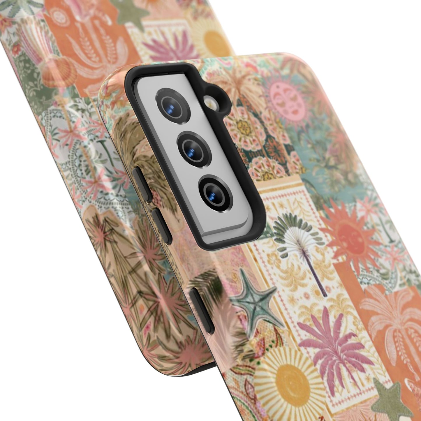 Girls Just Wanna Have Fun! — Tough Phone Case  Retro Tropical Collage iPhone Case
