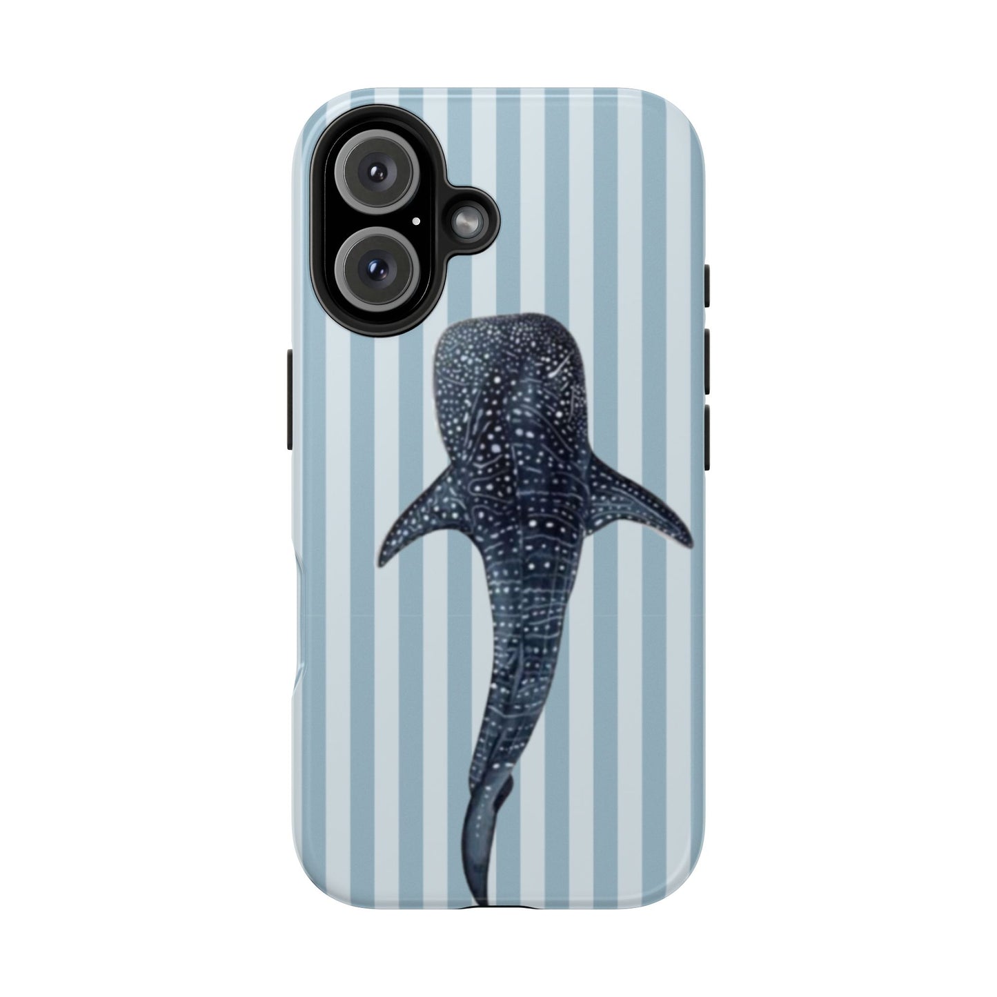 Deep Sea  — Blue Striped Tough Protective Cover