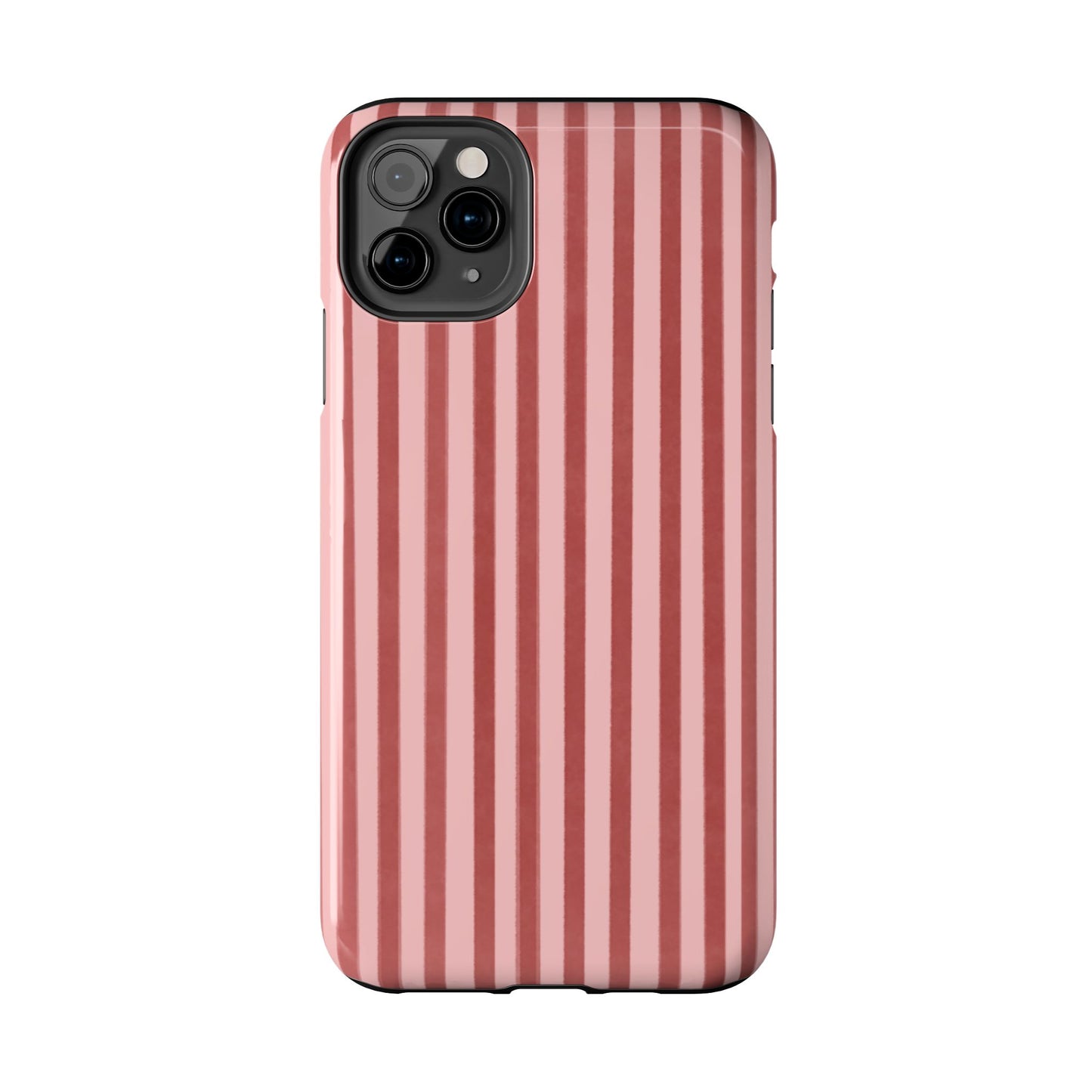 Rose Petals | Vertical Stripes Phone Case Tough Phone Case