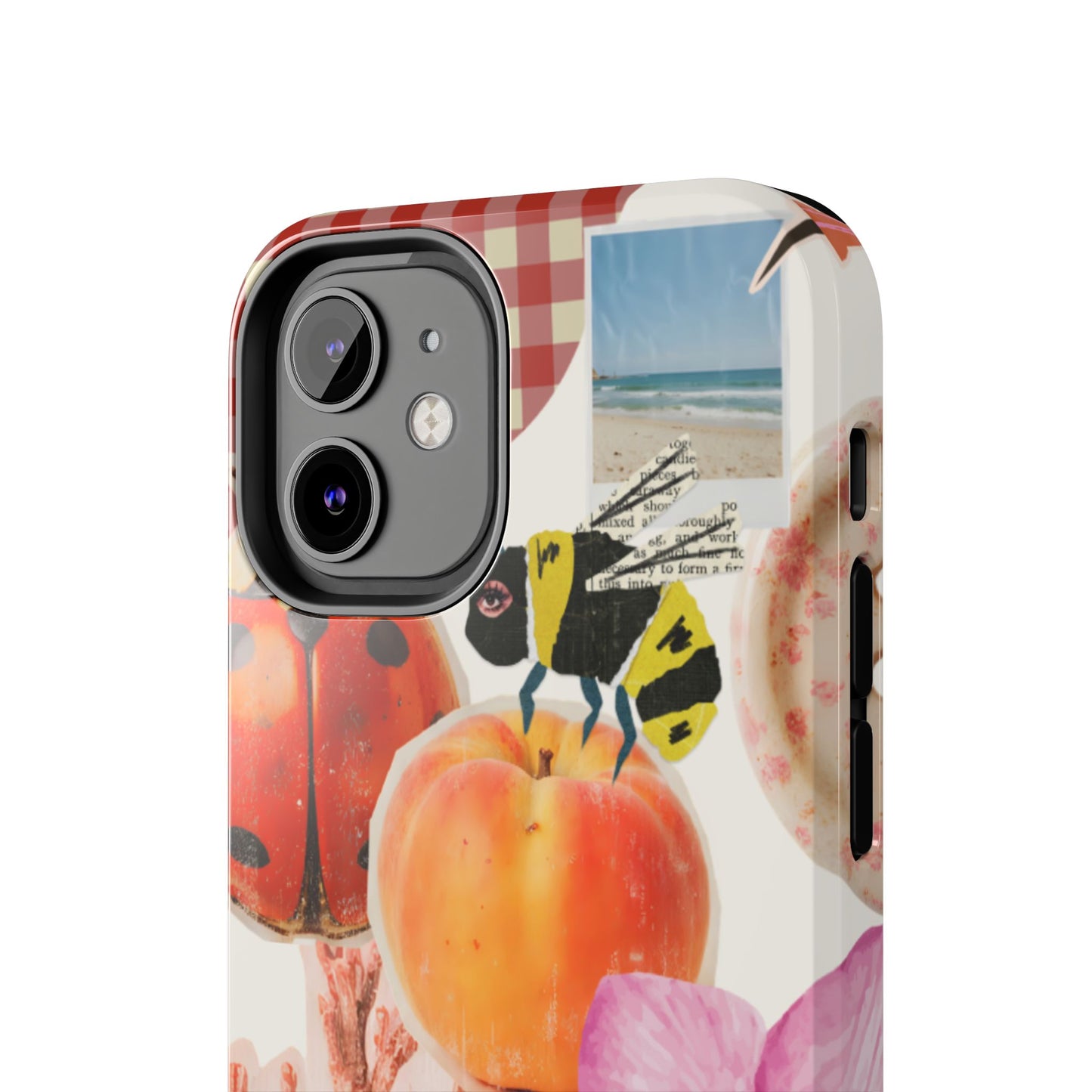 The farmers Market — Floral Fruit Collage Tough Phone Case
