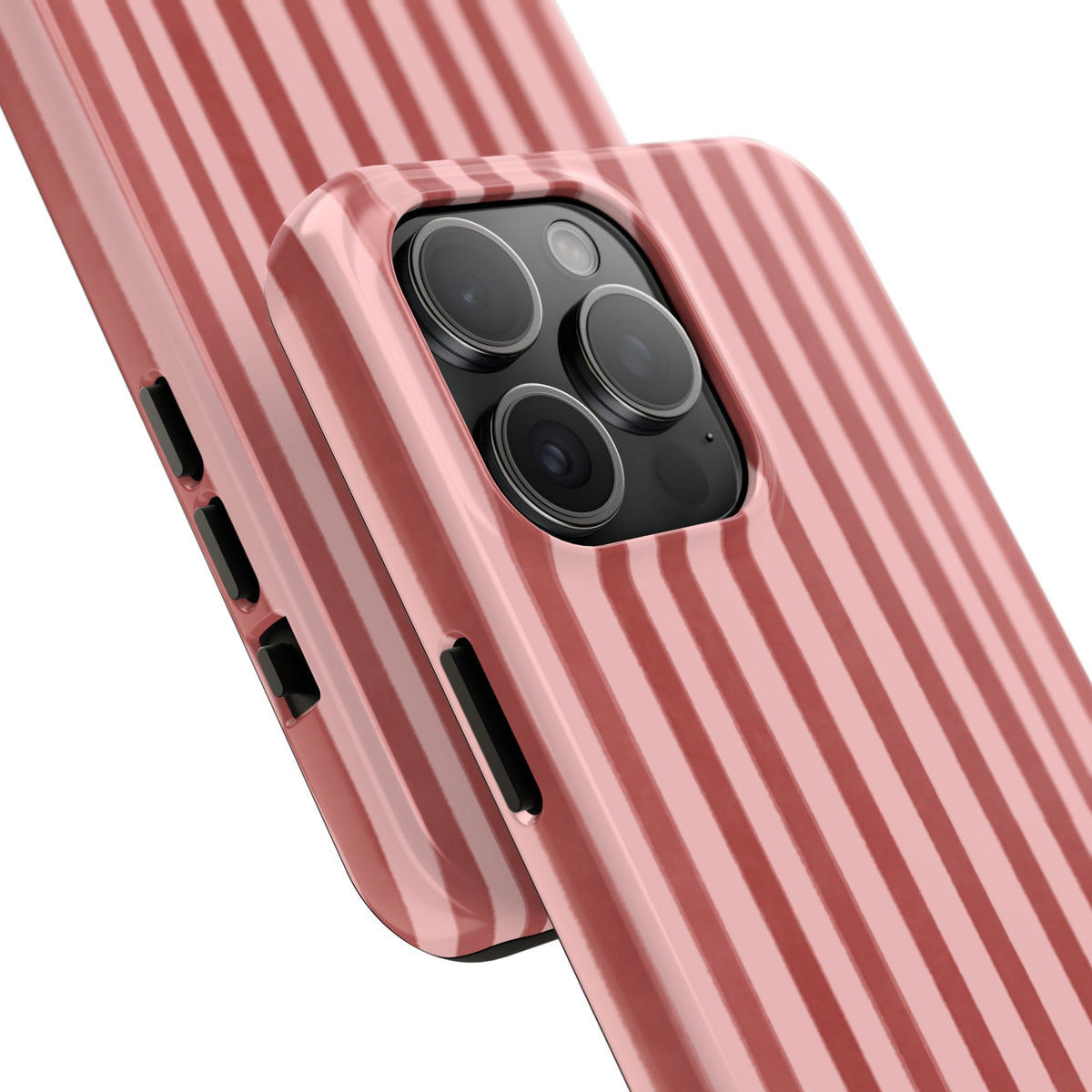 Rose Petals | Vertical Stripes Phone Case Tough Phone Case