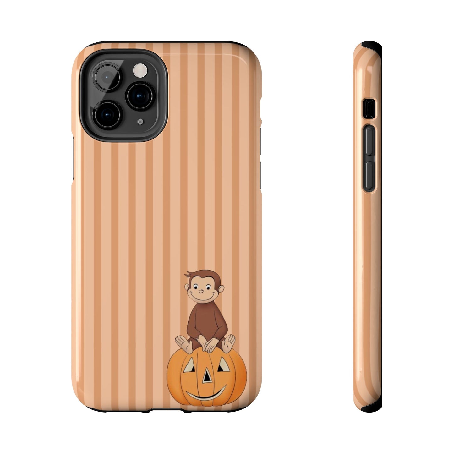 Pumpkin Curious George —  Tough Phone Case
