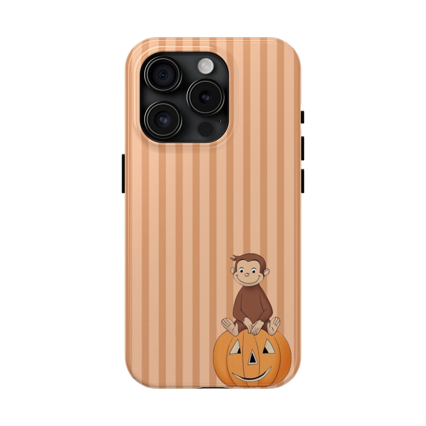 Pumpkin Curious George —  Tough Phone Case