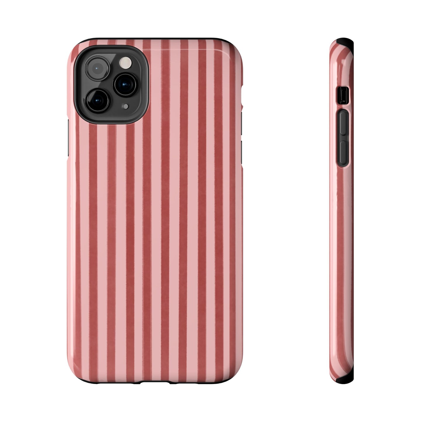 Rose Petals | Vertical Stripes Phone Case Tough Phone Case
