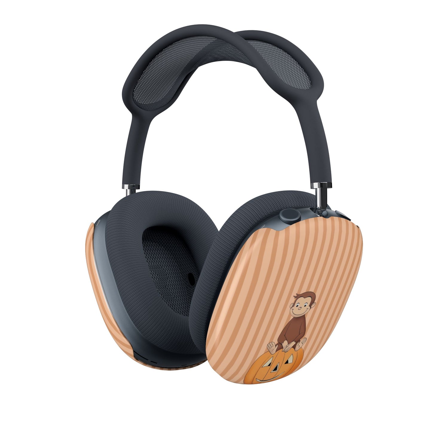 Pumpkin Curious George —  AirPod Max Case