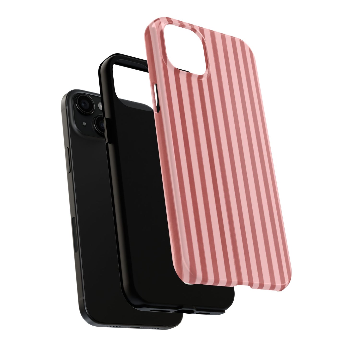 Rose Petals | Vertical Stripes Phone Case Tough Phone Case