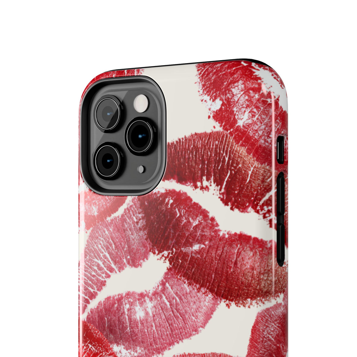 Red Lipstick Kiss Pattern Phone Case | Tough Phone Case