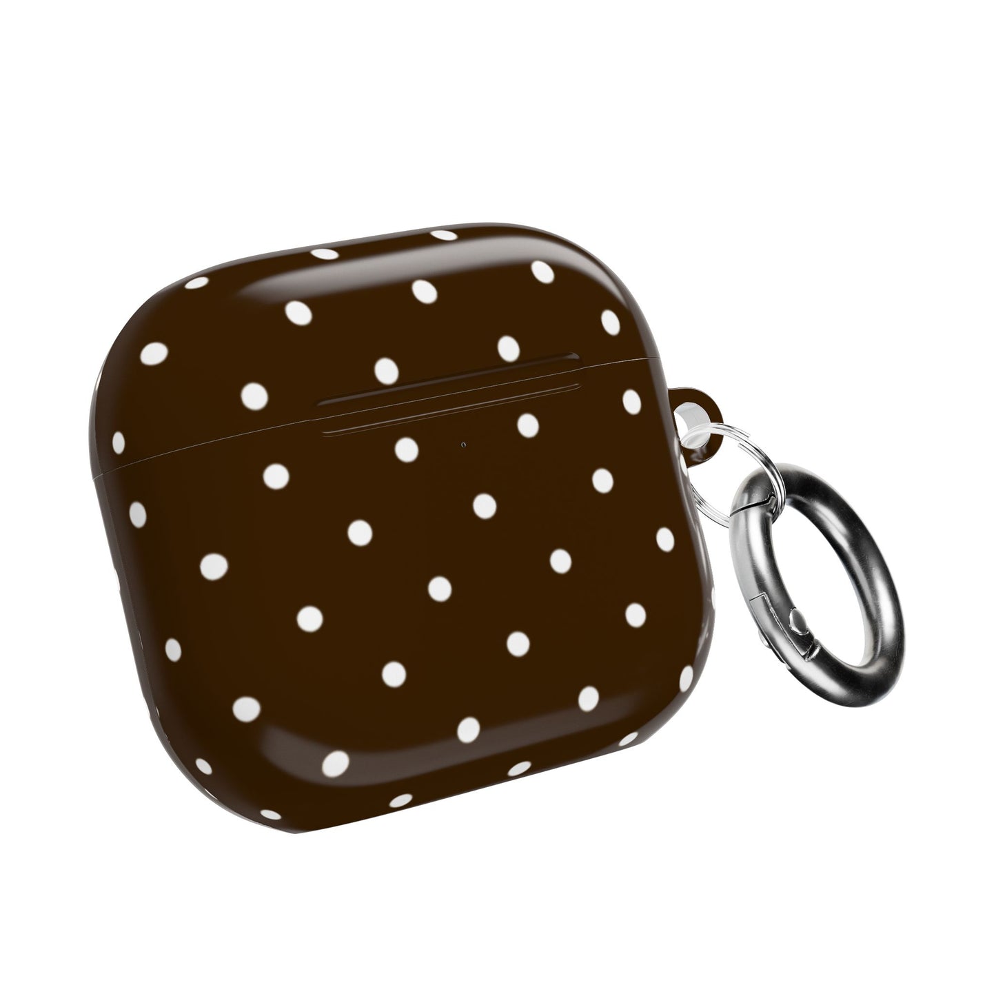 Cacao Polka Dot  – AirPod Case