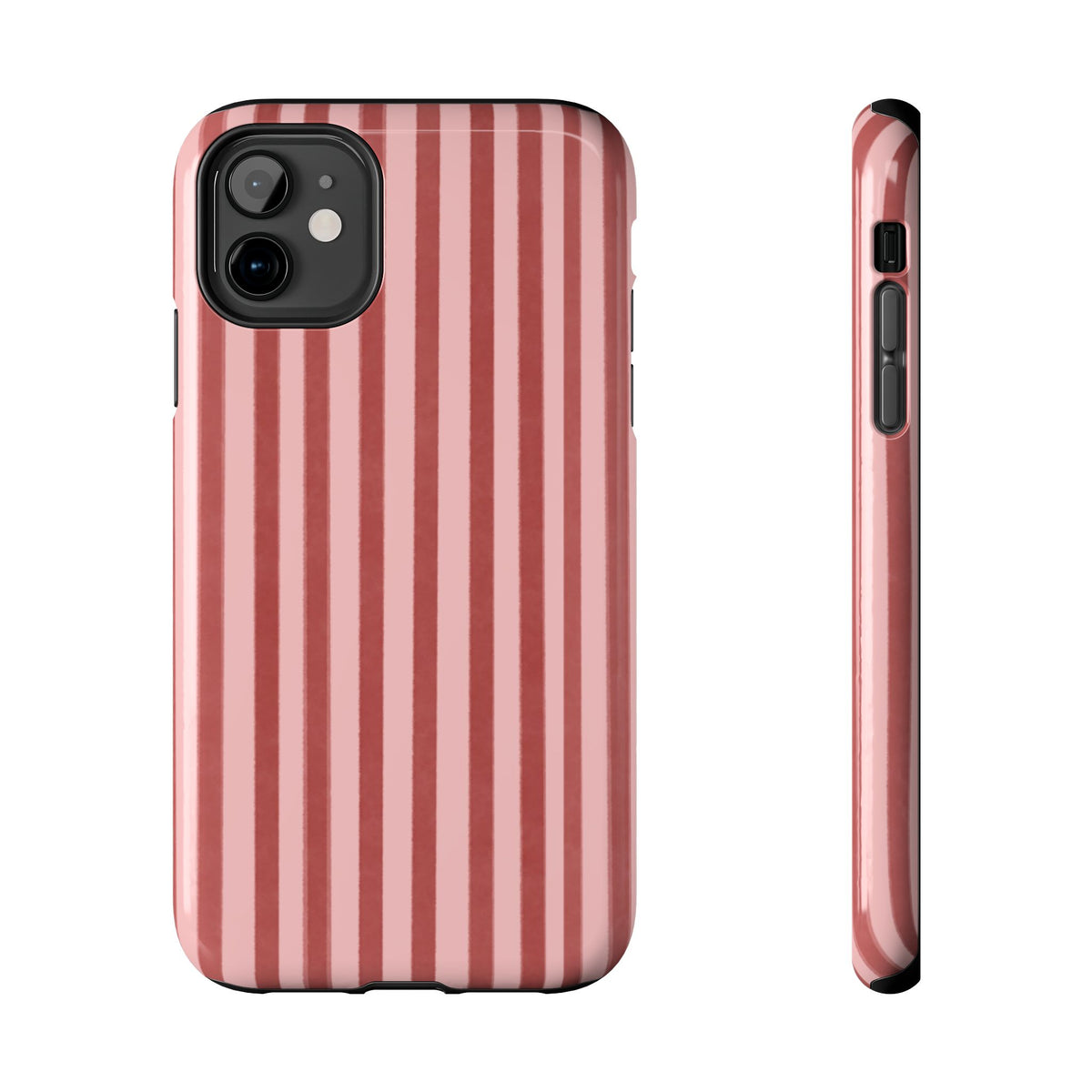 Rose Petals | Vertical Stripes Phone Case Tough Phone Case