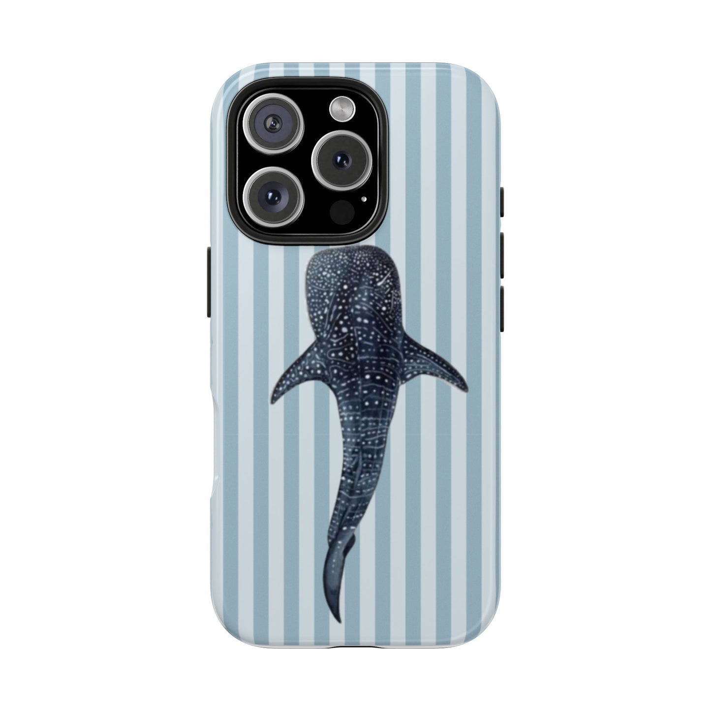 Deep Sea  — Blue Striped Tough Protective Cover