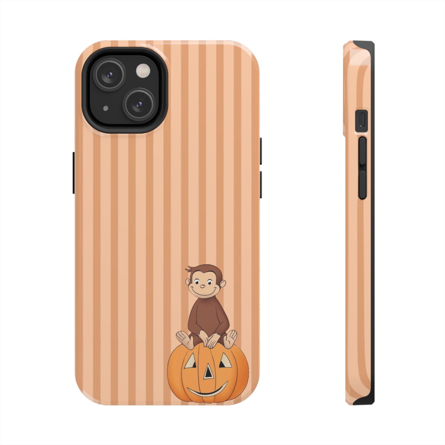 Pumpkin Curious George —  Tough Phone Case