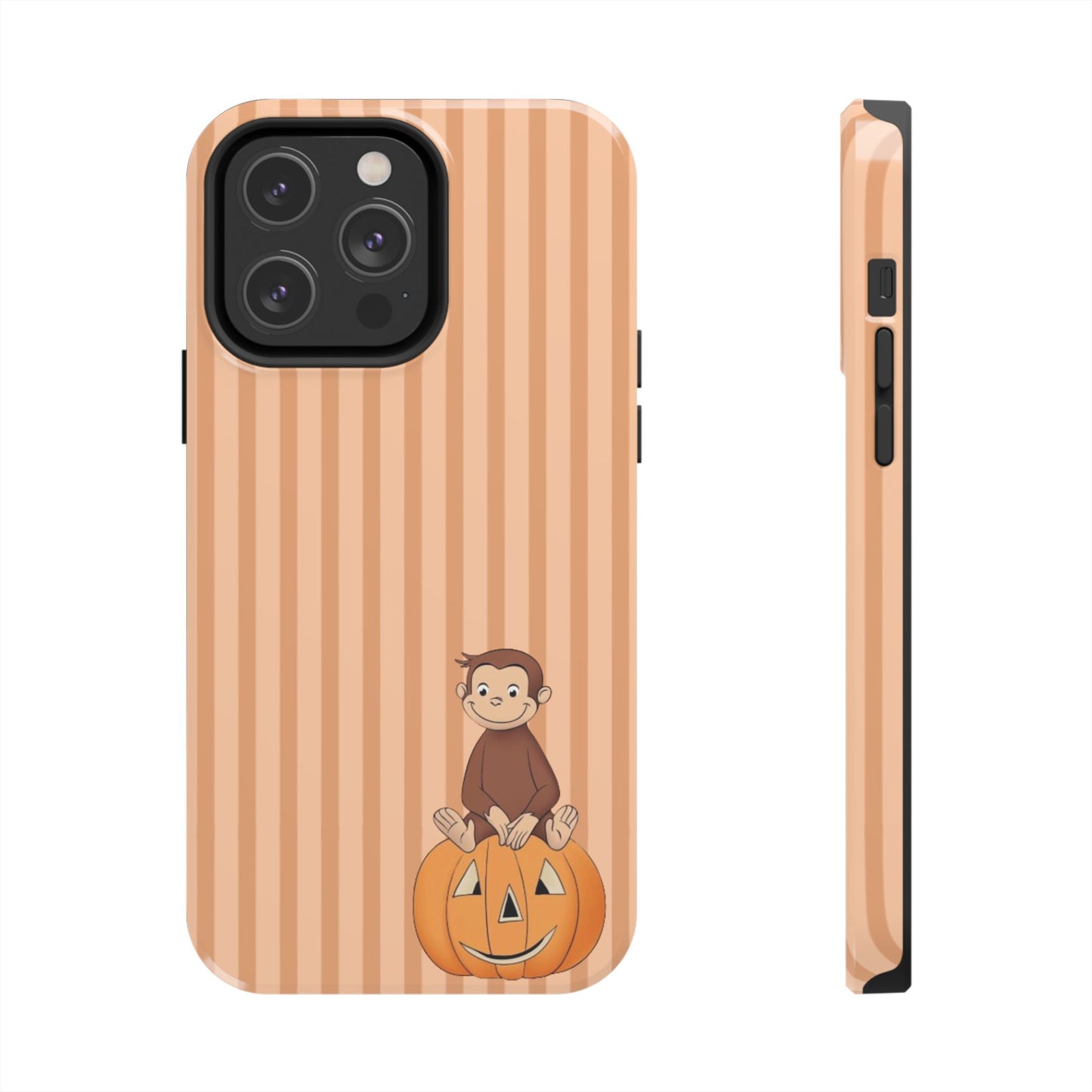 Pumpkin Curious George —  Tough Phone Case