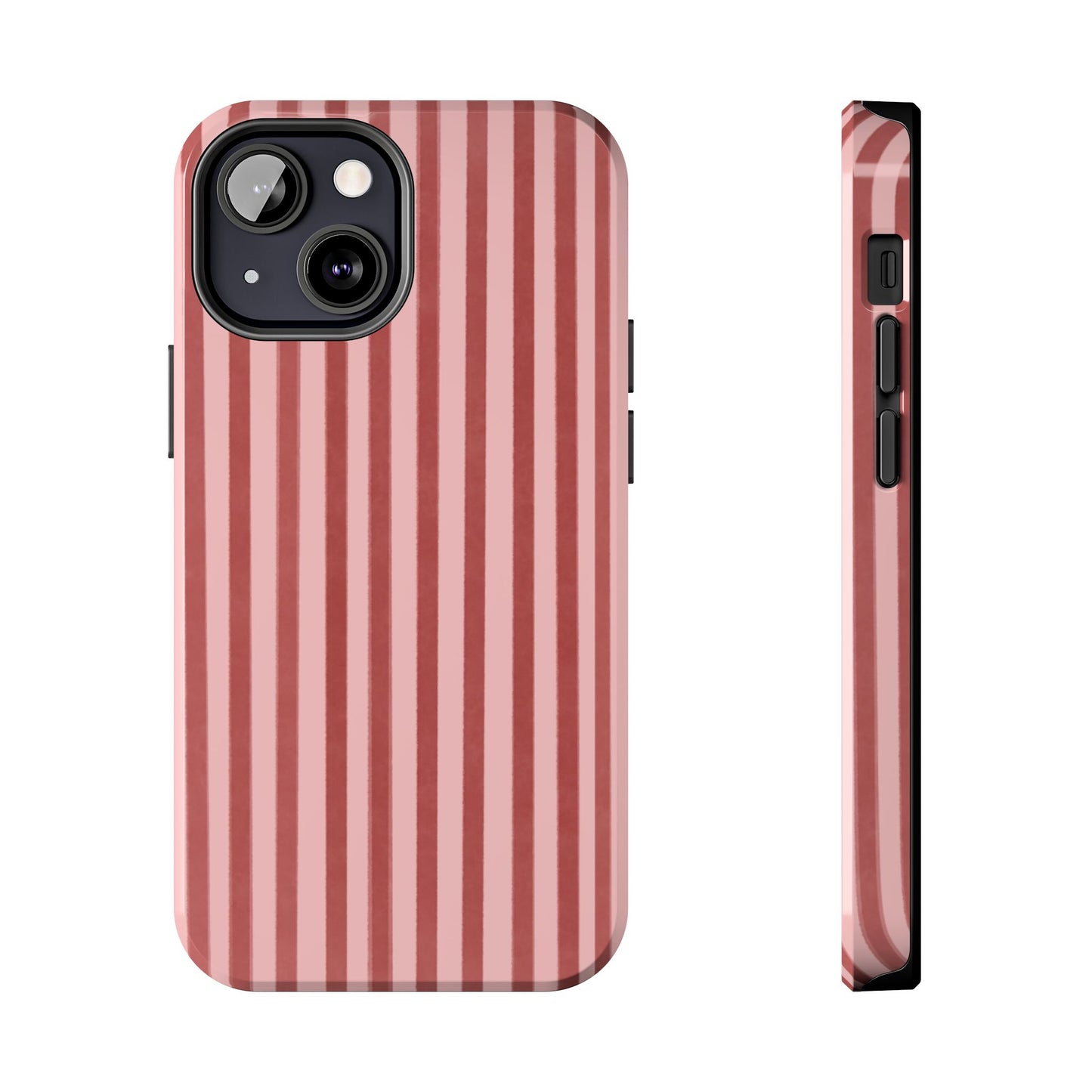 Rose Petals | Vertical Stripes Phone Case Tough Phone Case