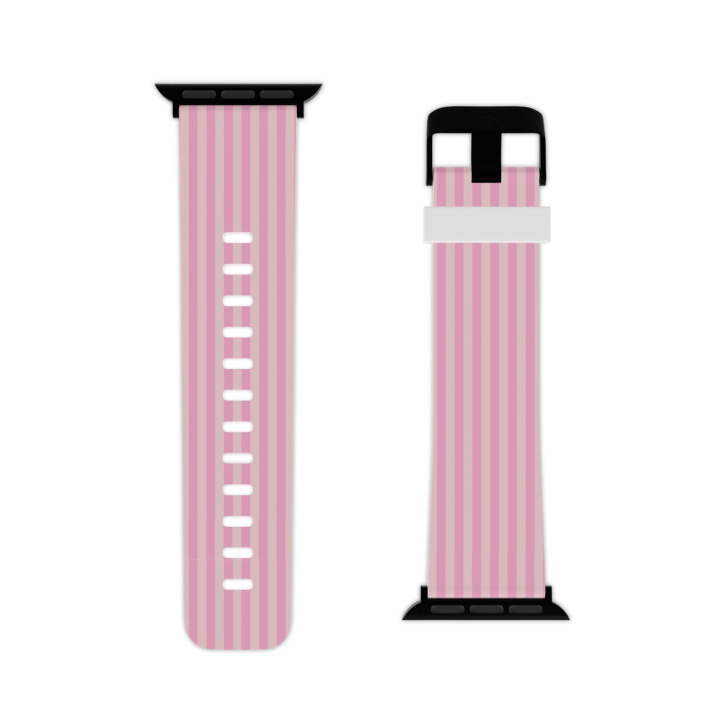 Pretty In Pink — Pink Stripe Apple Watch Band