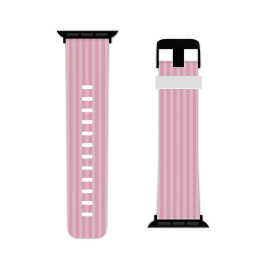 Pretty In Pink — Pink Stripe Apple Watch Band