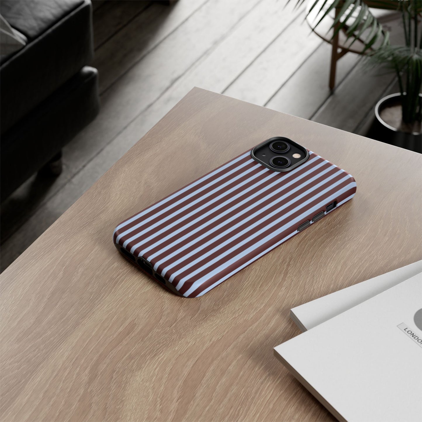 Ocean Cacao Polkadots — Tough Phone Case