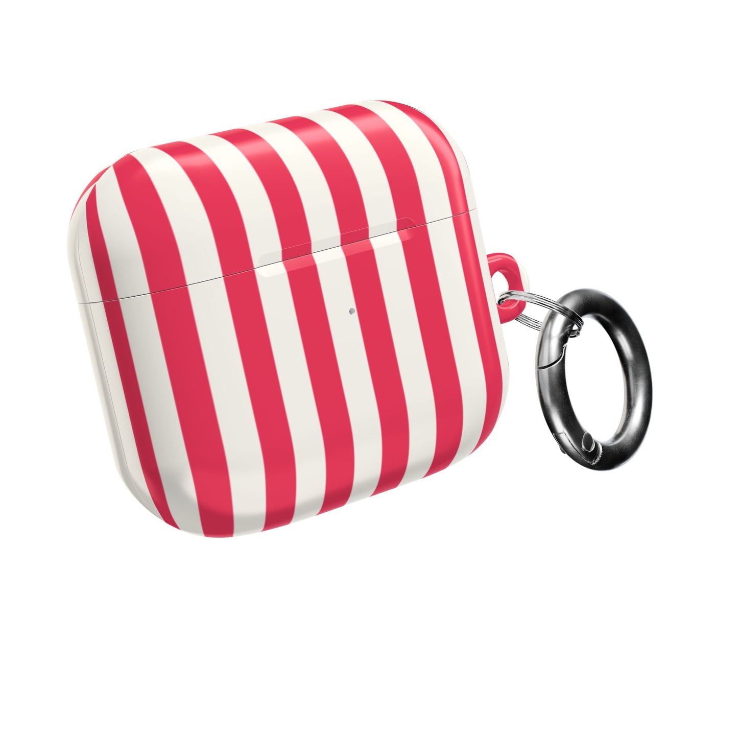 Red and White Stripe AirPod Case |  Stripe Protective Cover