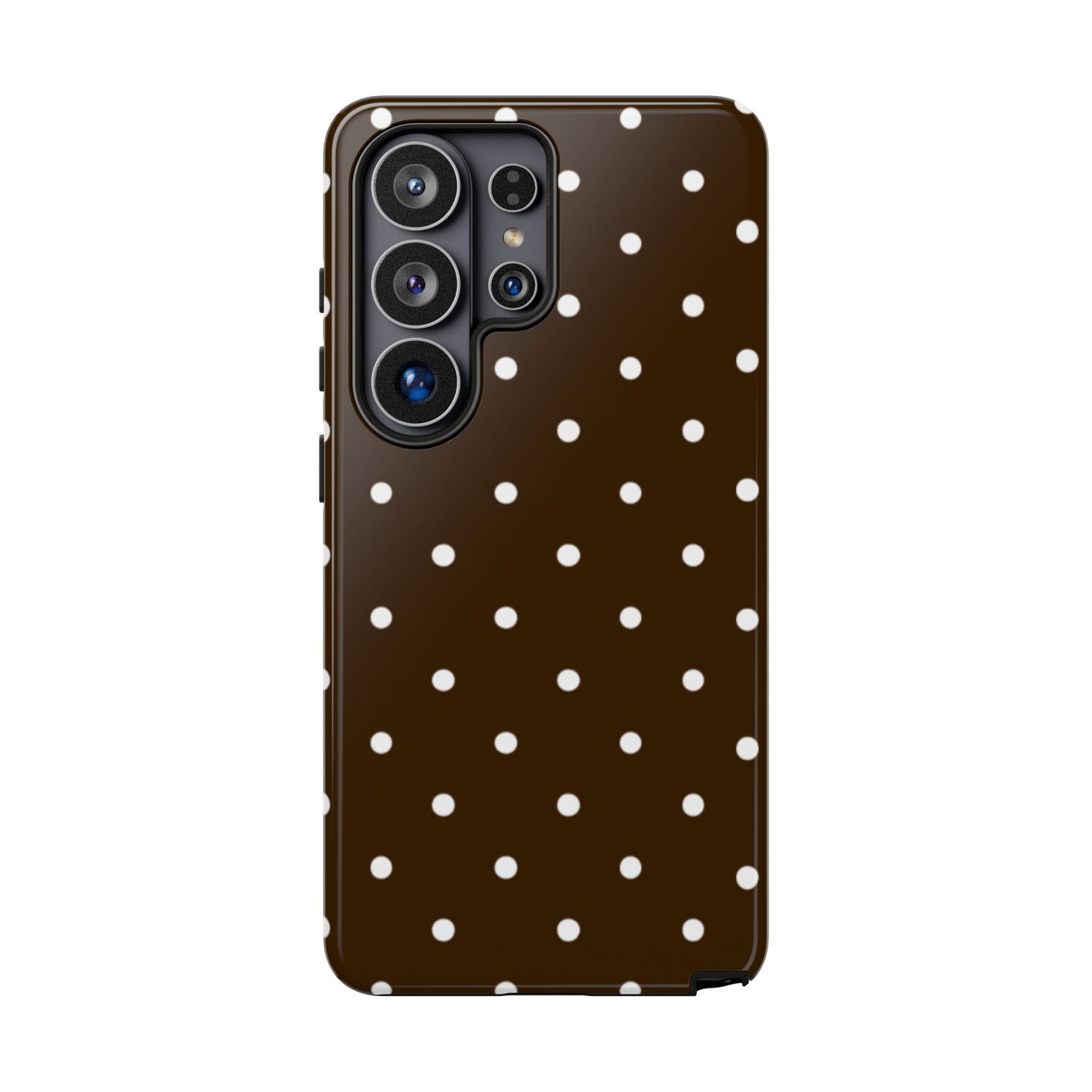Cacao Polka Dot  — Phone Case Tough Case