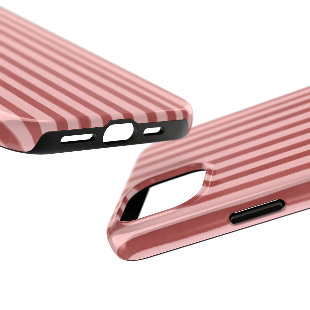 Rose Petals | Vertical Stripes Phone Case Tough Phone Case