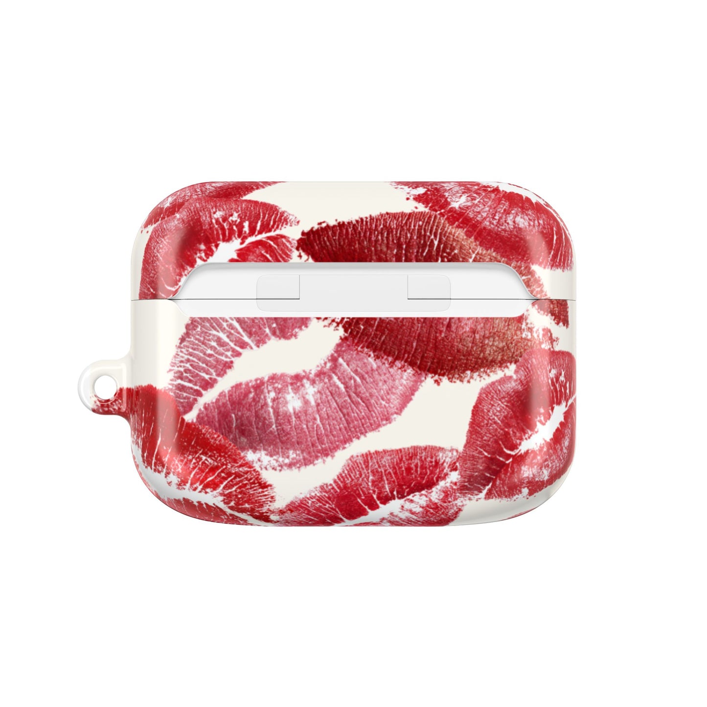 Kissing Booth — Kiss Print AirPod Case Red Lipstick Pattern Protective Cover