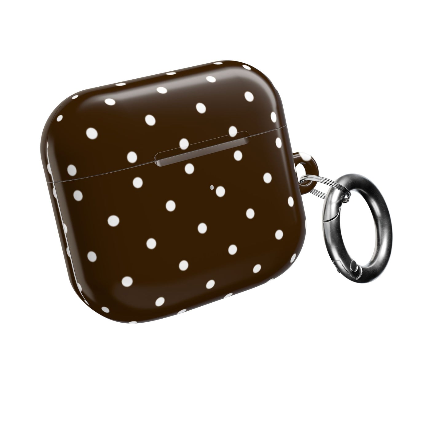 Cacao Polka Dot  – AirPod Case