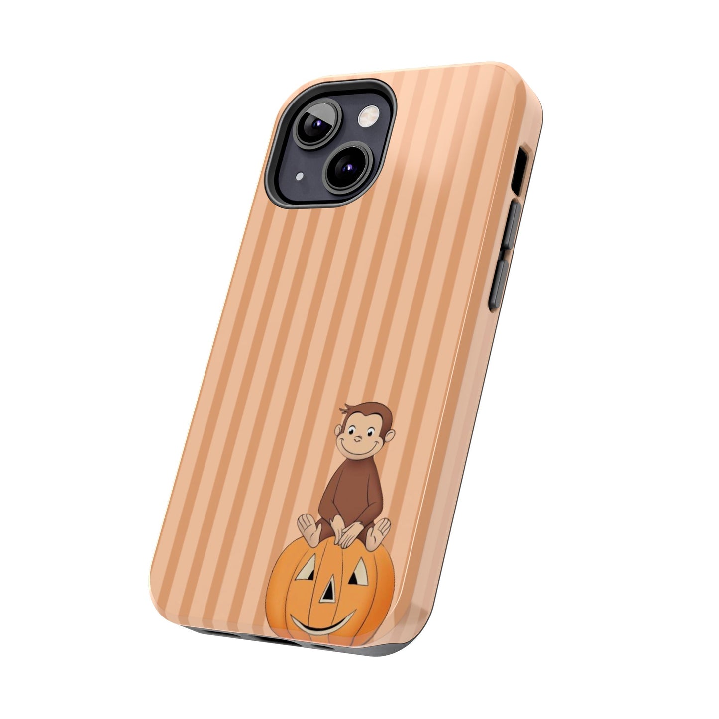 Pumpkin Curious George —  Tough Phone Case