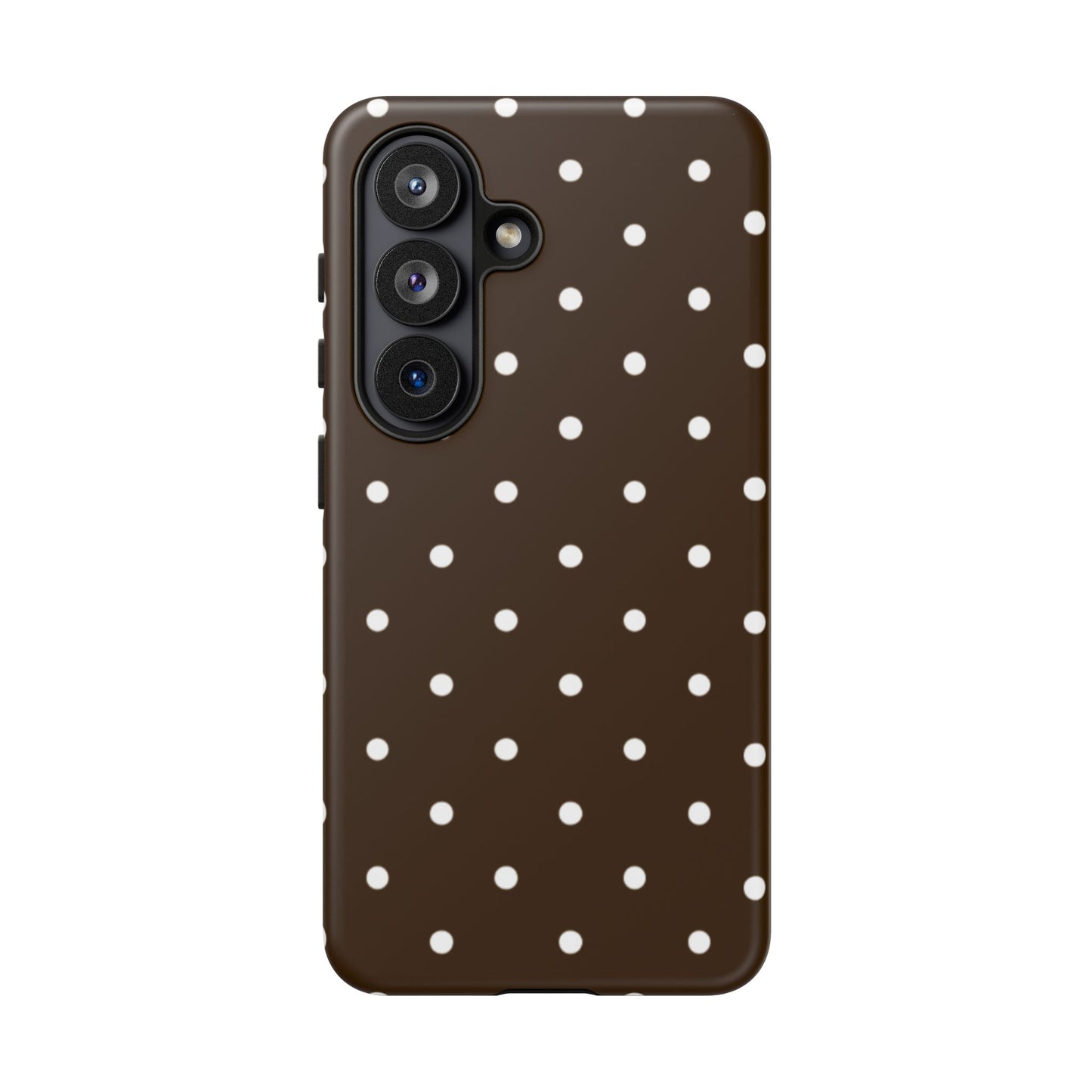 Cacao Polka Dot  — Phone Case Tough Case