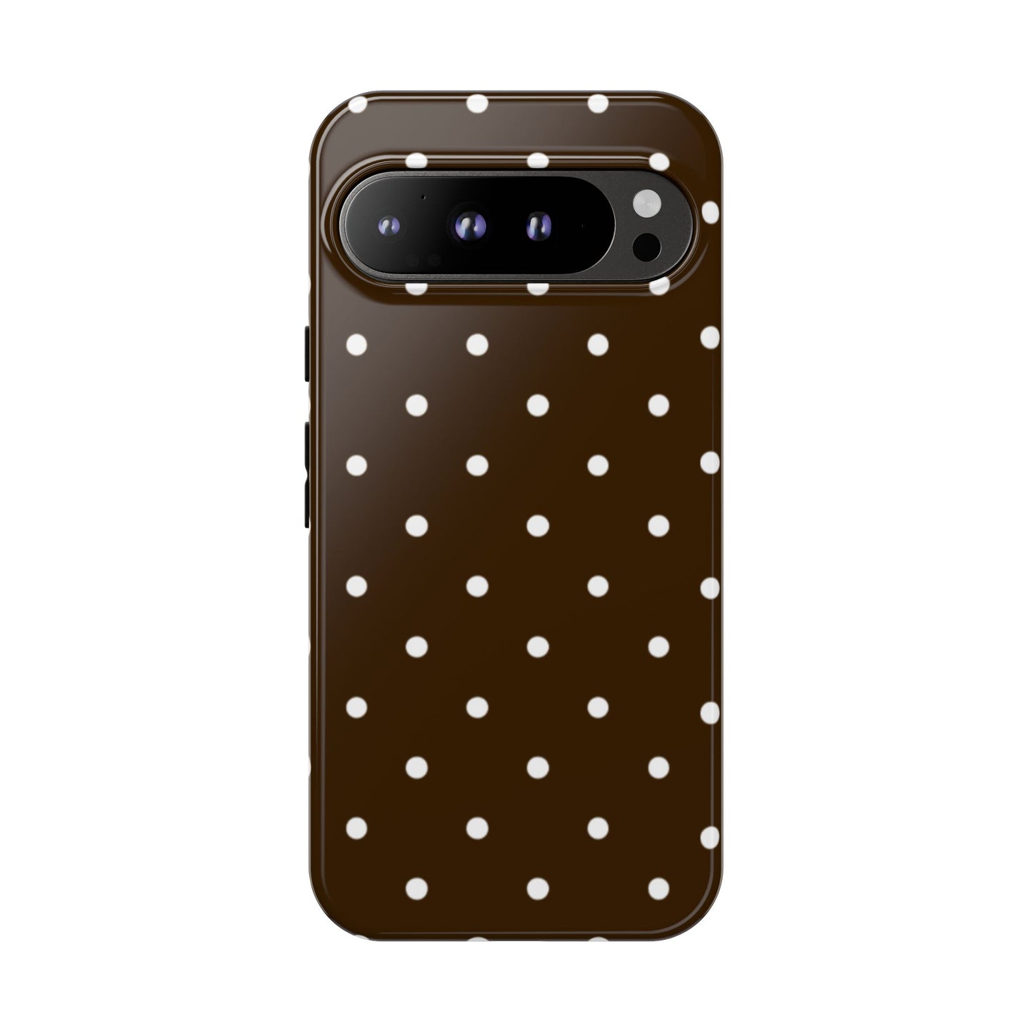 Cacao Polka Dot  — Phone Case Tough Case