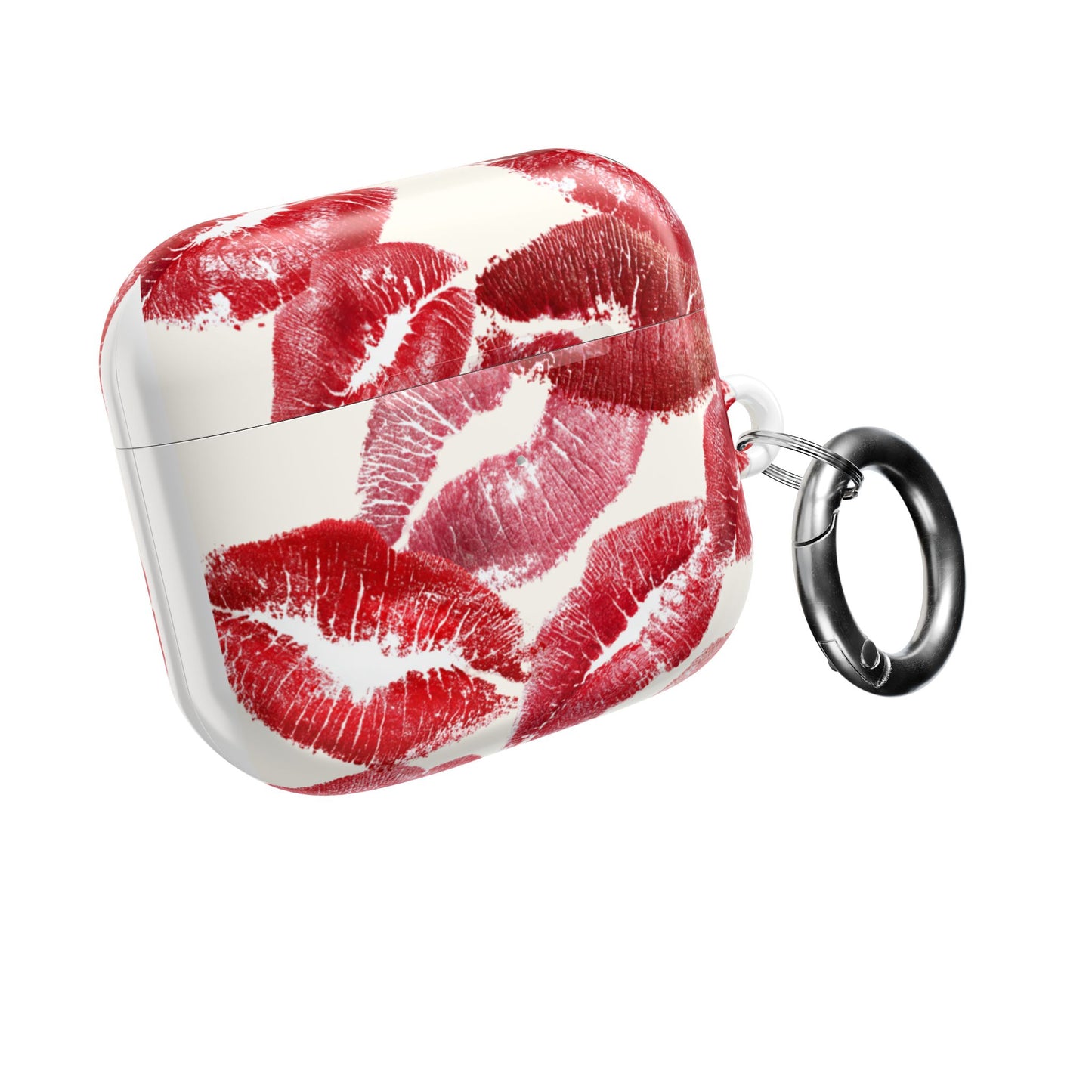 Kissing Booth — Kiss Print AirPod Case Red Lipstick Pattern Protective Cover