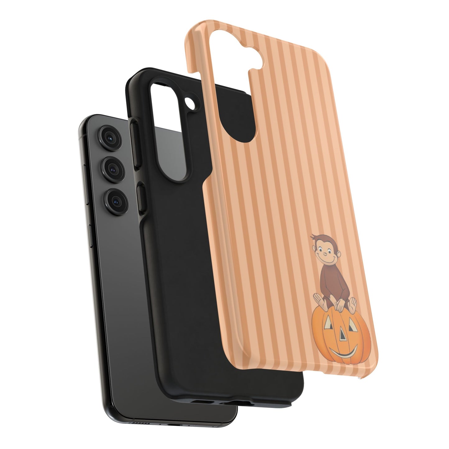 Pumpkin Curious George —  Tough Phone Case