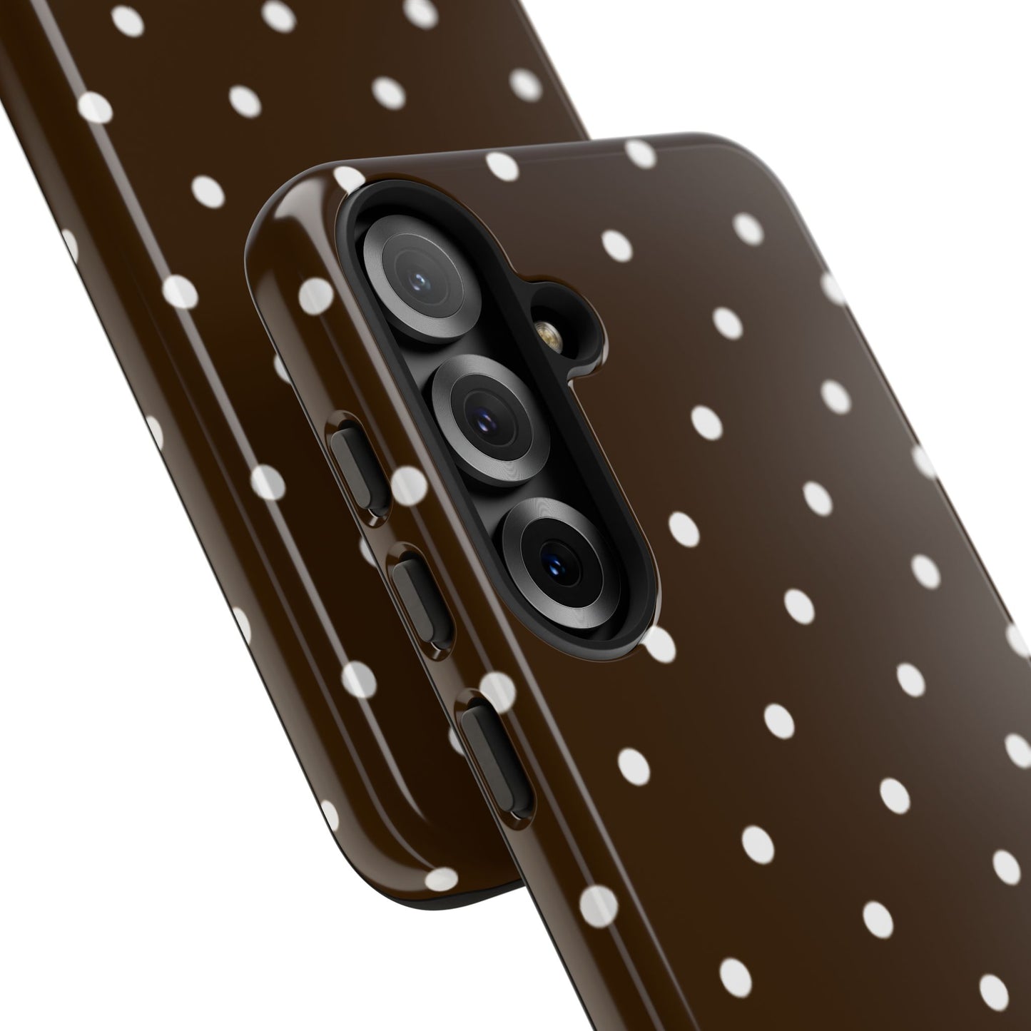 Cacao Polka Dot  — Phone Case Tough Case