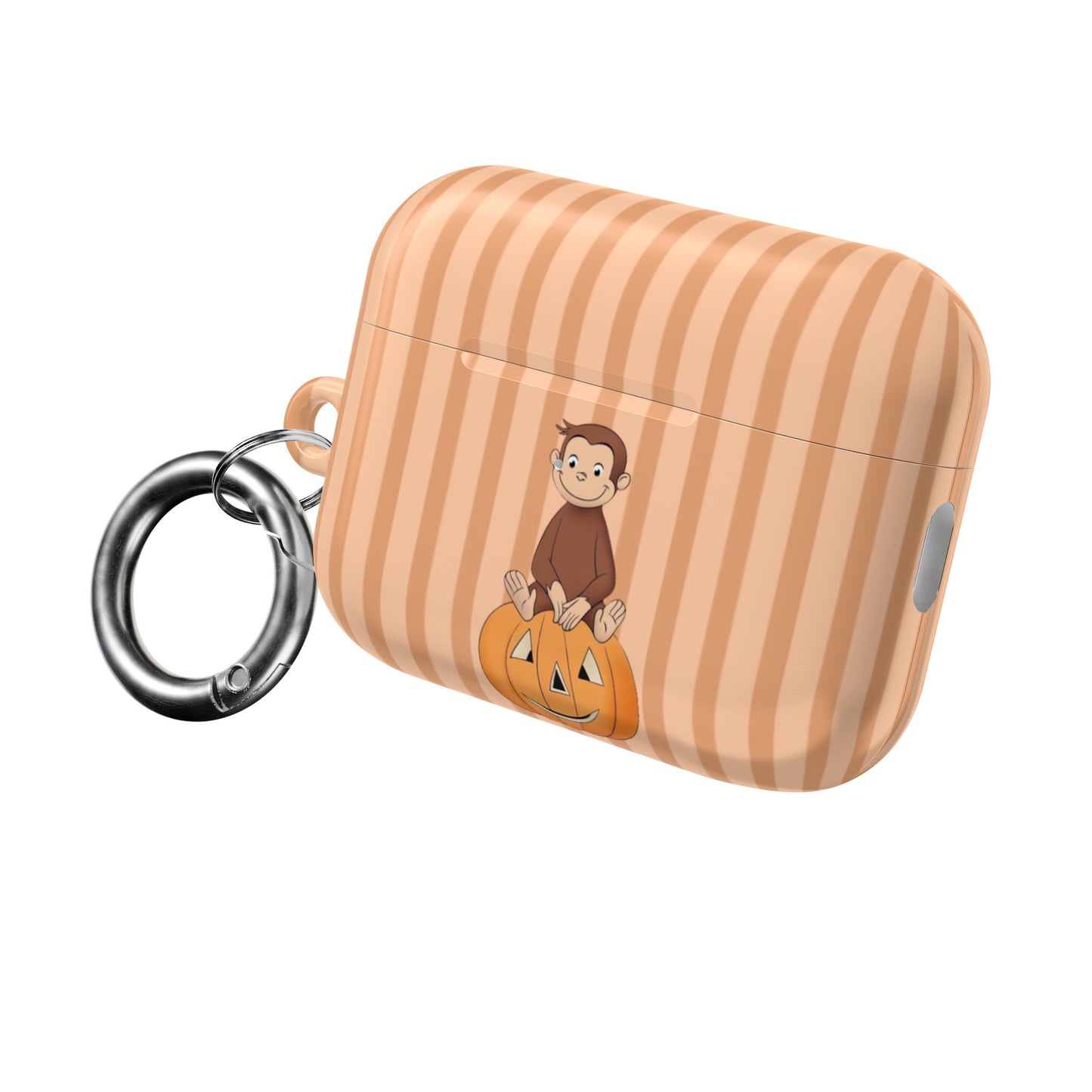 Pumpkin Curious George —  AirPods Case