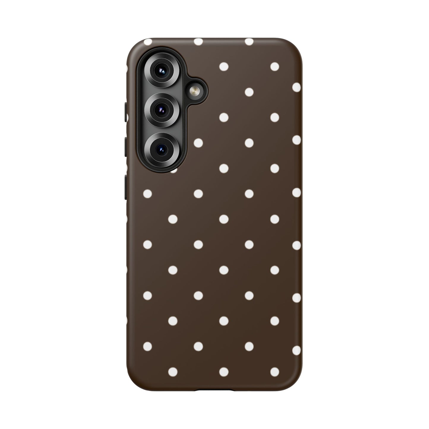 Cacao Polka Dot  — Phone Case Tough Case