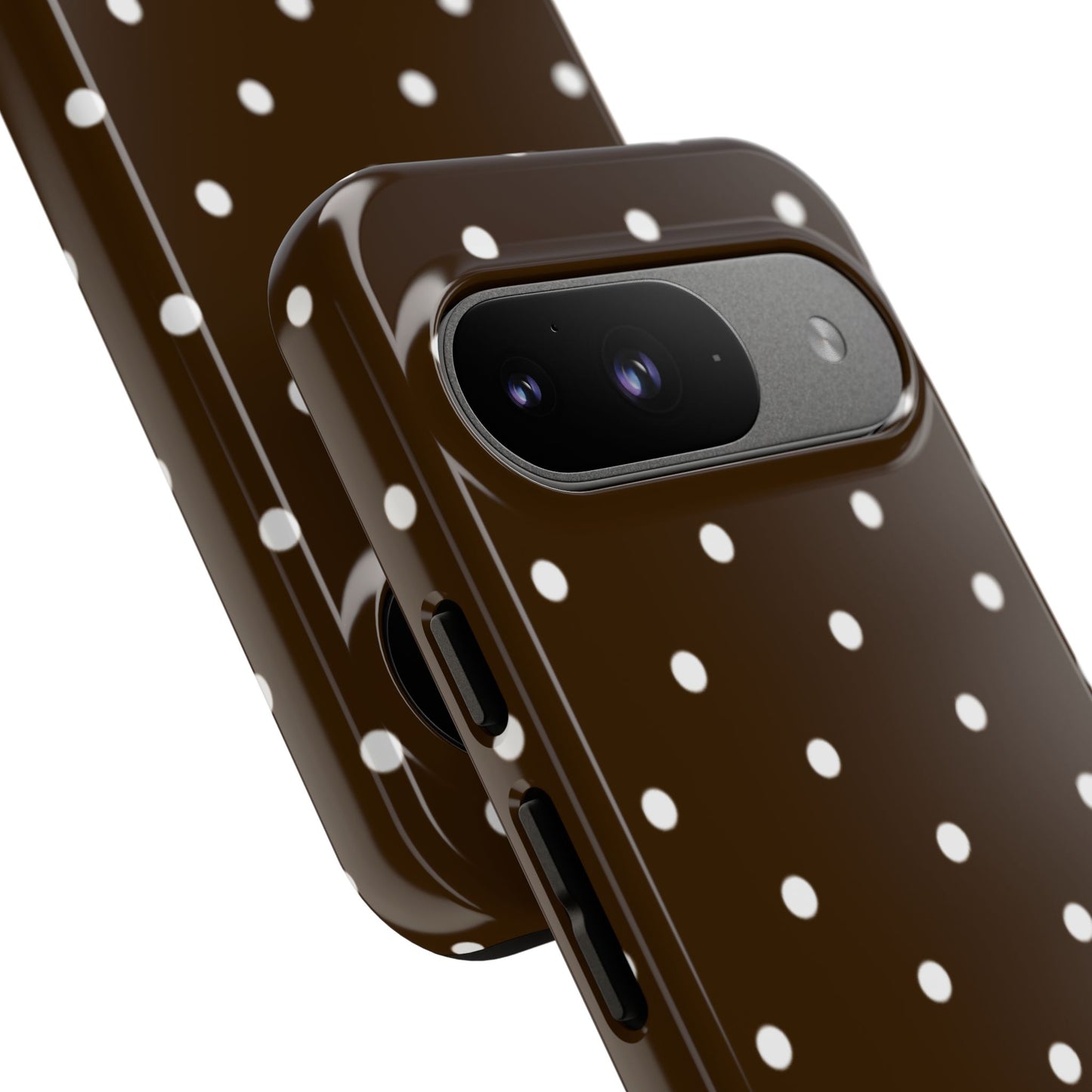 Cacao Polka Dot  — Phone Case Tough Case