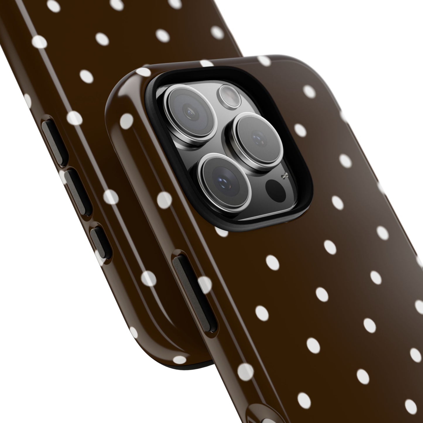 Cacao Polka Dot  — Phone Case Tough Case