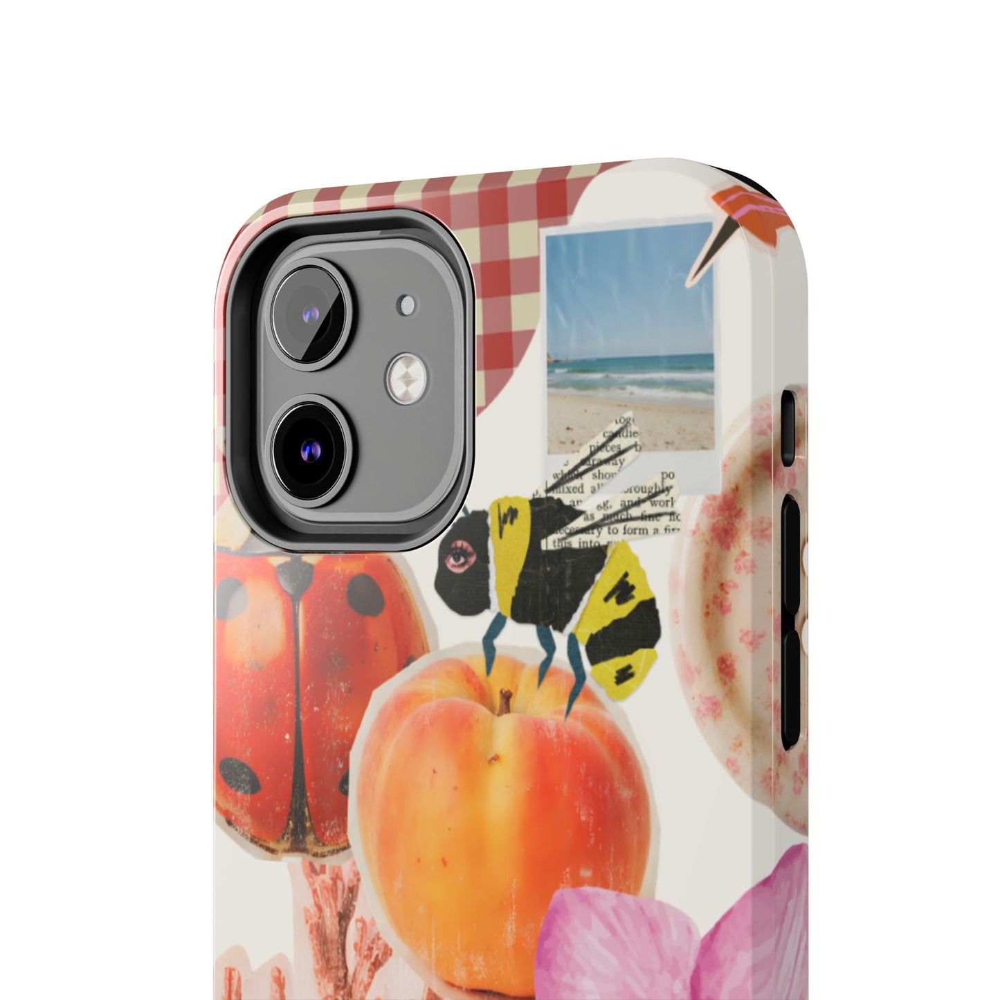 The farmers Market — Floral Fruit Collage Tough Phone Case