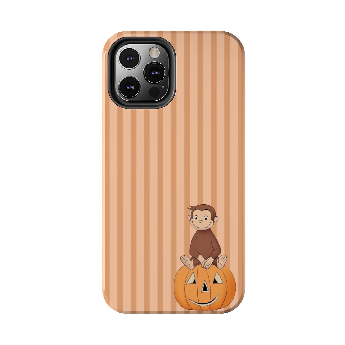 Pumpkin Curious George —  Tough Phone Case