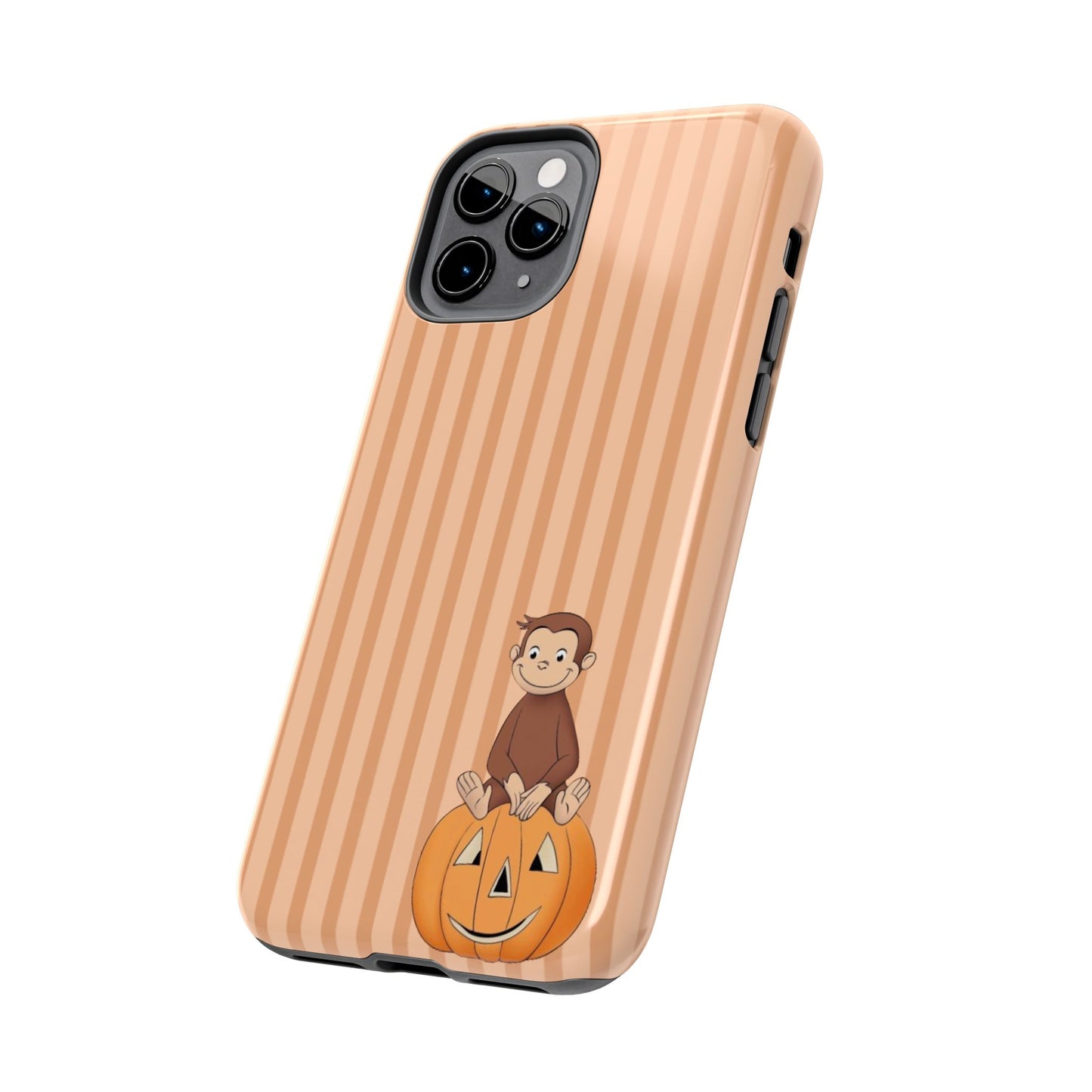 Pumpkin Curious George —  Tough Phone Case