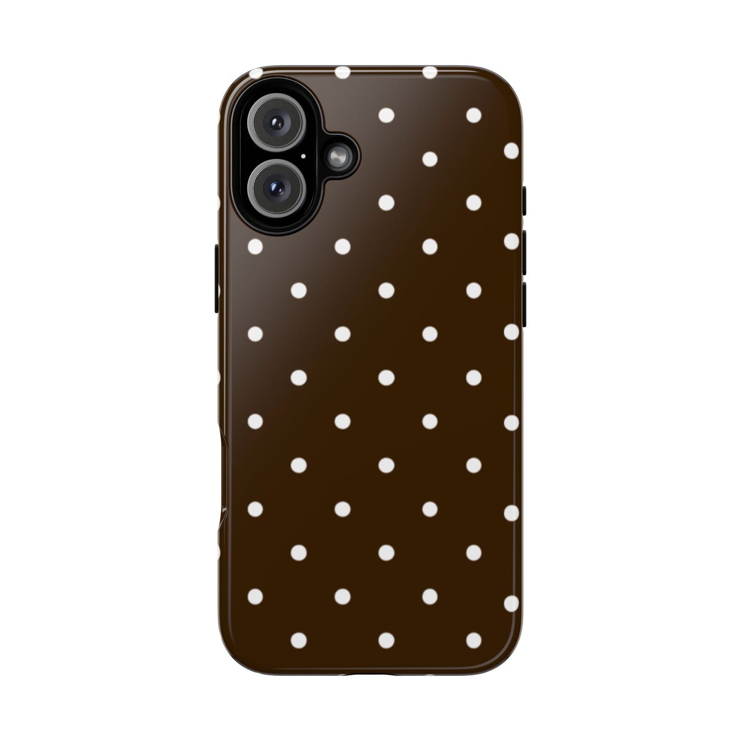 Cacao Polka Dot  — Phone Case Tough Case