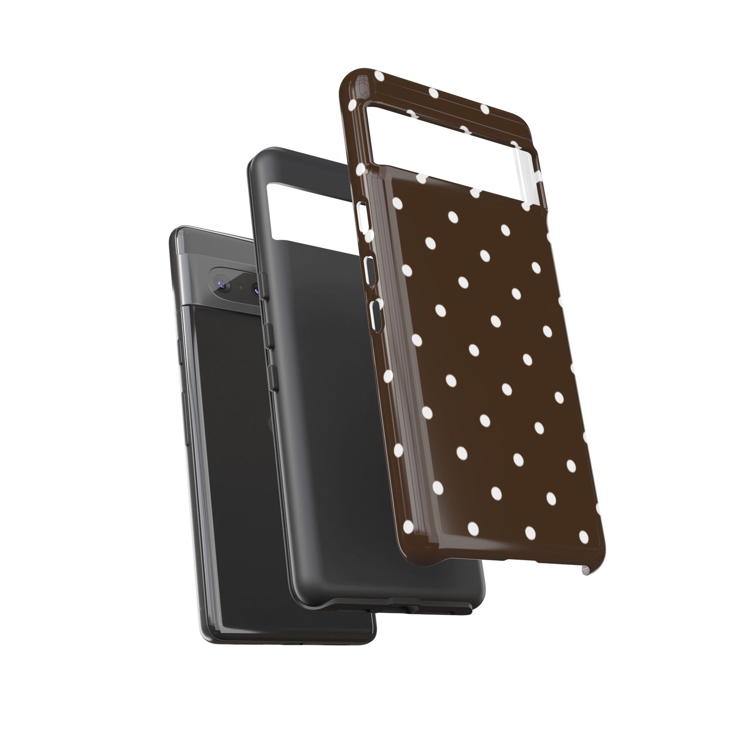 Cacao Polka Dot  — Phone Case Tough Case