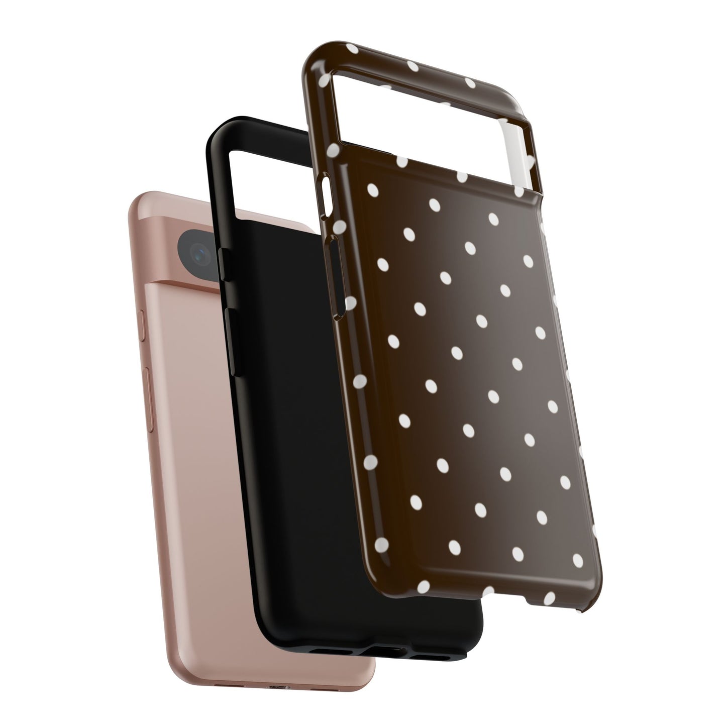 Cacao Polka Dot  — Phone Case Tough Case
