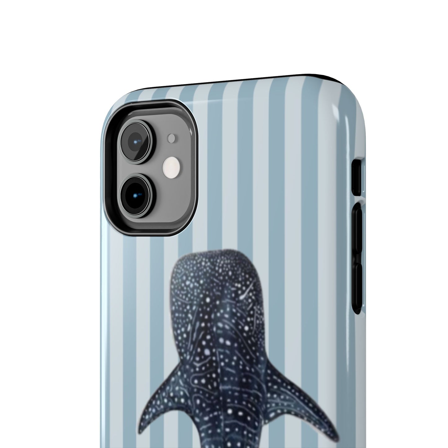 Deep Sea  — Blue Striped Tough Protective Cover