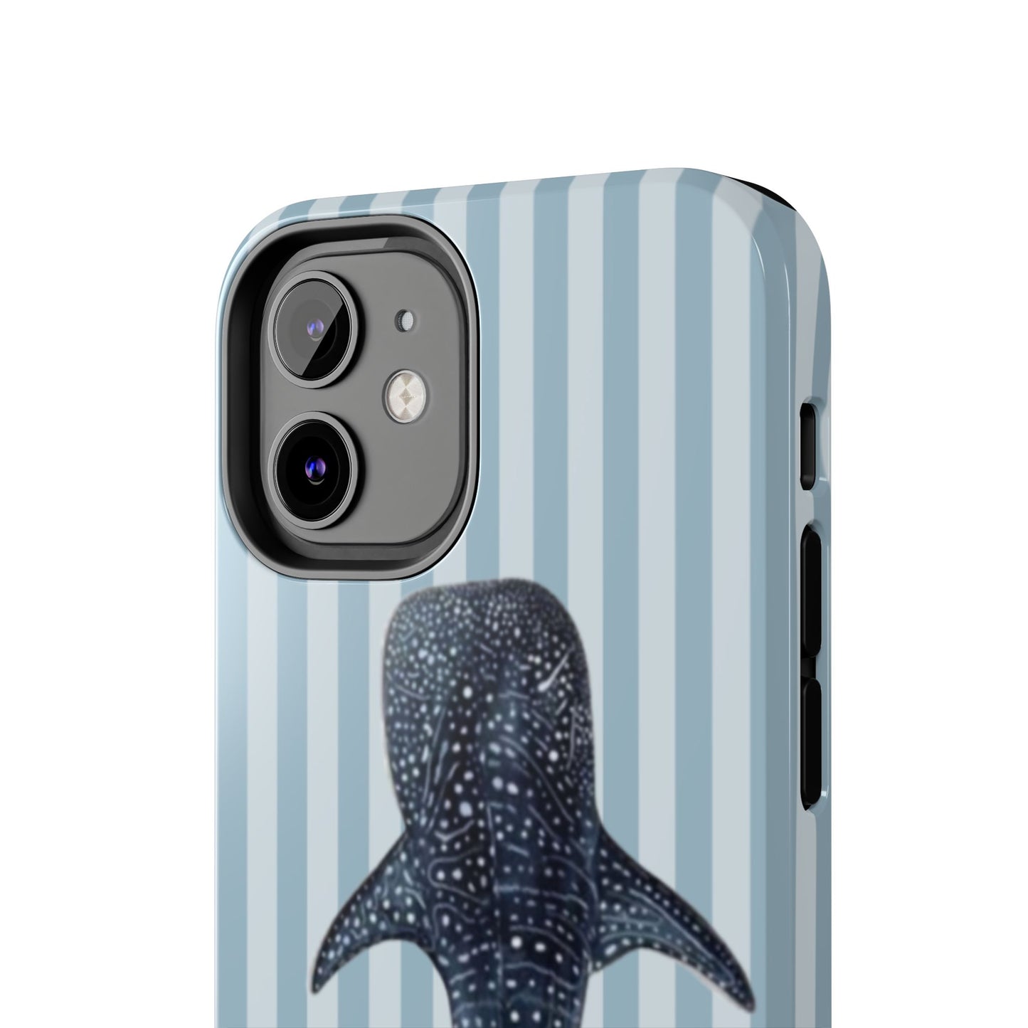 Deep Sea  — Blue Striped Tough Protective Cover