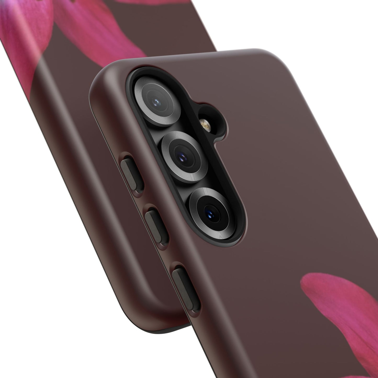 Burgundy Lily Floral – Phone Case Tough Case